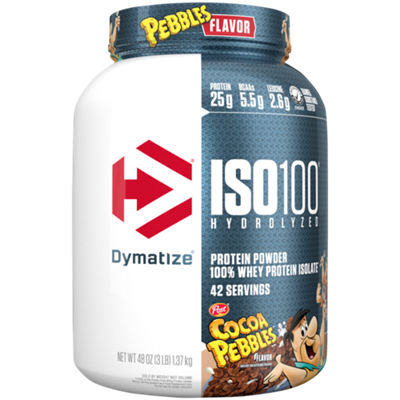 ISO100 Hydrolyzed 100% Whey Protein Isolate - Cocoa Pebbles (3 Lbs