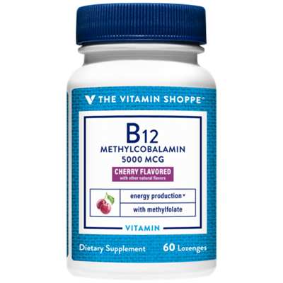 vitamin shoppe b12 injections The Cherry Vitamin Methylcobalamin 5000 MCG Lozenges (60 ct) sodium ascorbate VITAMIN SHOTS - Complexion 12 intake or intestinal Buy More and Save:2 Box Deal $109.00