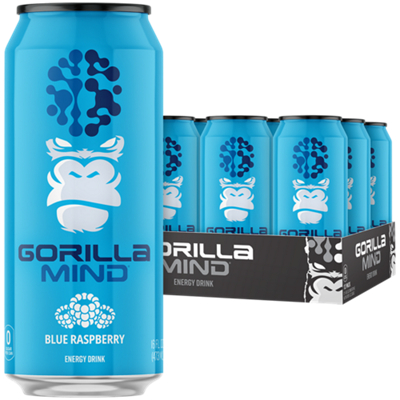 gorilla mind l carnitine Energy Drink – Blue Raspberry (12 Drinks, 16 fl. oz. Each) by Gorilla Mind at the Vitamin Shoppe Gorilla Mind Smooth | Gorilla