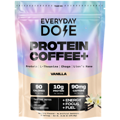 lion's mane l theanine l carnitine Protein Coffee+ - Protein, L-Theanine, Chaga & - 10g Protein MULTIPACKS - choose your pack⬇:4 PACK BUNDLE