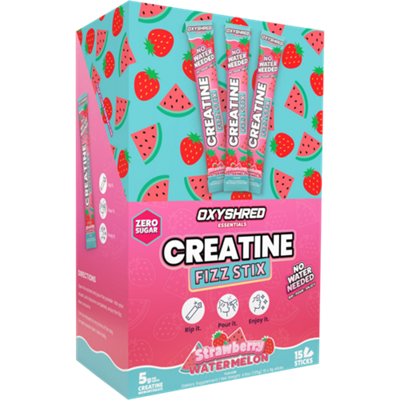 Creatine Fizz Stix - Zero Sugar - No Water Needed - 5g Creatine