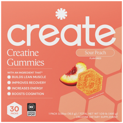 Creatine Gummies - Supports Lean Muscle, Recovery, Energy & Cognition ...