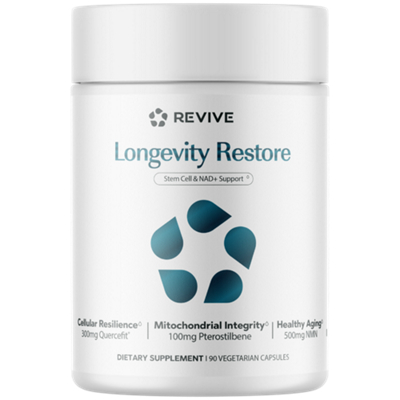 Longevity Restore - Stem Cell & NAD + Support (90 Vegetarian Capsules ...